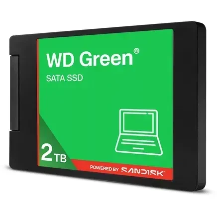 SSD-накопичувач WD Green 2 TB (WDS200T5G0A) - Фото 2 SSD-накопичувач WD Green 2 TB (WDS200T5G0A) - зображення 2