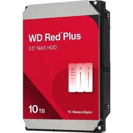 Жесткий диск WD Red Plus 10 TB (WD101EFBX) - Фото 2 Жесткий диск WD Red Plus 10 TB (WD101EFBX) - изображение 2
