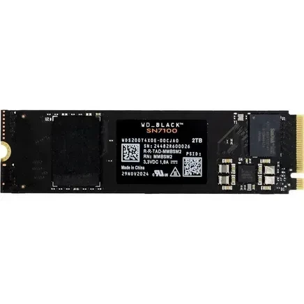 SSD-накопитель WD Black SN7100 2 TB (WDS200T4X0E) - Фото 1 SSD-накопитель WD Black SN7100 2 TB (WDS200T4X0E) - изображение 1