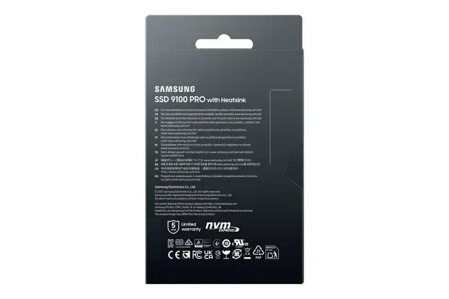 SSD-накопичувач Samsung 9100 PRO 1 TB with Heatsink (MZ-VAP1T0CW) - Фото 10 SSD-накопичувач Samsung 9100 PRO 1 TB with Heatsink (MZ-VAP1T0CW) - зображення 10