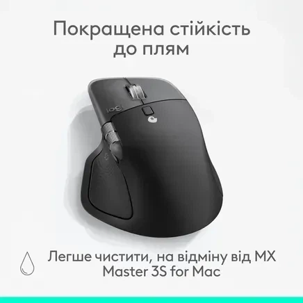 Миша Logitech MX Master 4 for Mac Space Black (910-007577, 910-007575) - Фото 12 Миша Logitech MX Master 4 for Mac Space Black (910-007577, 910-007575) - зображення 12
