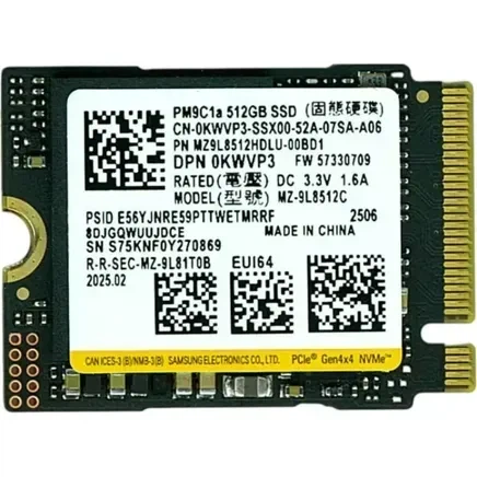 SSD-накопитель Samsung 512 GB (MZ-9L8512C) - Фото 1 SSD-накопитель Samsung 512 GB (MZ-9L8512C) - изображение 1