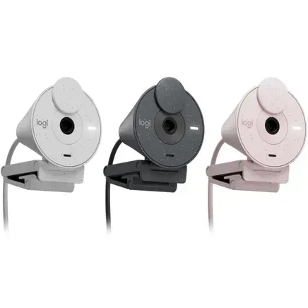 Веб-камера Logitech Brio 300 FHD White (960-001442) - зображення 8