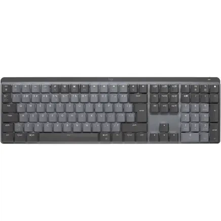 Клавіатура Logitech MX Wireless Illuminated Performance Graphite Clicky (920-010759) - Фото 1 Клавіатура Logitech MX Wireless Illuminated Performance Graphite Clicky (920-010759) - зображення 1