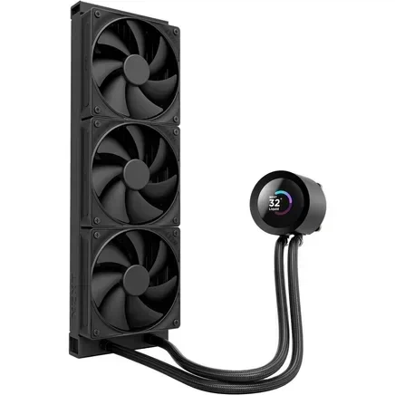 Система рідинного охолодження NZXT Kraken Plus 360 V2 Black (RL-KN360-B2) - Фото 2 Система рідинного охолодження NZXT Kraken Plus 360 V2 Black (RL-KN360-B2) - зображення 2