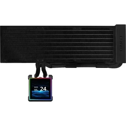 Система жидкостного охлаждения Lian Li HydroShift II LCD-S 360 Fanless Black (G89.GHS2LCDS36NB.00) - изображение 4