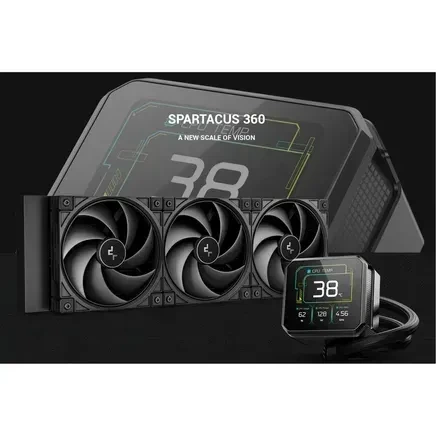 Система жидкостного охлаждения Deepcool Spartacus 360 Black (R-SPT360-BKDSMP-G-1) - изображение 9