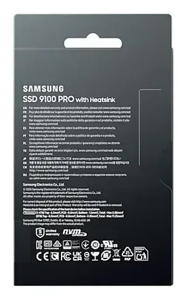 SSD-накопитель Samsung 9100 PRO 8 TB with Heatsink (MZ-VAP8T0CW) - изображение 9