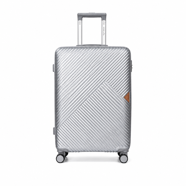 Чемодан Wings WN01 средний 63 л серебряный (WN01-M-Silver) - Фото 1 Чемодан Wings WN01 средний 63 л серебряный (WN01-M-Silver) - изображение 1