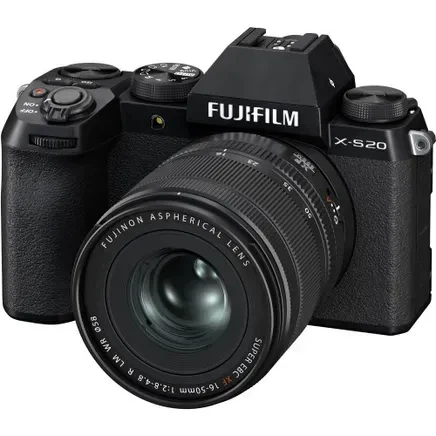 Фотоаппарат Fujifilm X-S20 kit 16-50mm f/2.8-4.8R LM WR Black (16843129) - Фото 1 Фотоаппарат Fujifilm X-S20 kit 16-50mm f/2.8-4.8R LM WR Black (16843129) - изображение 1