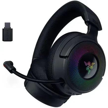 Навушники Razer Kraken V4 Black (RZ04-05170100-R3M1) - Фото 2 Навушники Razer Kraken V4 Black (RZ04-05170100-R3M1) - зображення 2