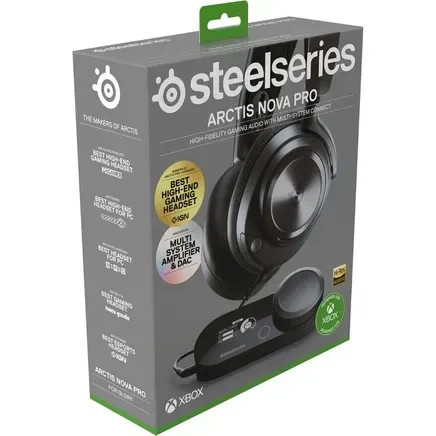 Наушники SteelSeries Arctis Nova Pro for Xbox Black (61528) - Фото 11 Наушники SteelSeries Arctis Nova Pro for Xbox Black (61528) - изображение 11