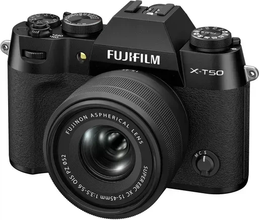 Фотоапарат Fujifilm X-T50 kit 15-45mm f/3,5-5,6 Black (16828741) - зображення 3