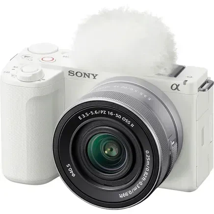 Фотоаппарат Sony ZV-E10 II kit (16-50mm) White (ZVE10M2KW) - Фото 2 Фотоаппарат Sony ZV-E10 II kit (16-50mm) White (ZVE10M2KW) - изображение 2