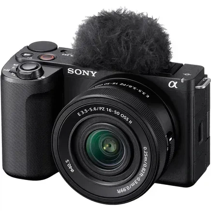 Фотоапарат Sony ZV-E10 II kit (16-50mm) (ZVE10M2KB) - Фото 2 Фотоапарат Sony ZV-E10 II kit (16-50mm) (ZVE10M2KB) - зображення 2