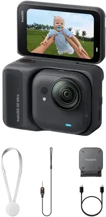 Экшн-камера Insta360 GO Ultra Black (CINSABEA_GOULTRA02) - изображение 2