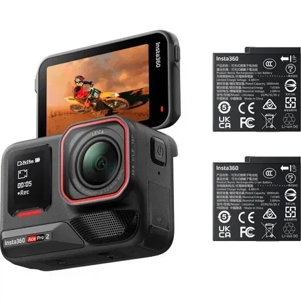 Экшн-камера Insta360 Ace Pro 2 Battery Bundle (CINSBBGA_ACEPRO208) - изображение 2