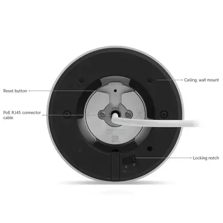 IP-камера Ubiquiti UniFi G6 Turret Camera (UVC-G6-TURRET-W) - Фото 11 IP-камера Ubiquiti UniFi G6 Turret Camera (UVC-G6-TURRET-W) - зображення 11