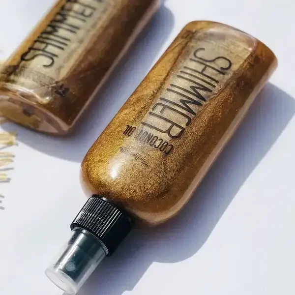 Кокосовое масло с шиммером для загара Top Beauty Shimmer Coconut Oil Bronze 200 мл - Фото 3 Кокосовое масло с шиммером для загара Top Beauty Shimmer Coconut Oil Bronze 200 мл - изображение 3