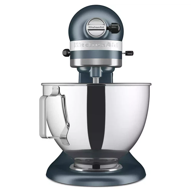 Кухонна машина KitchenAid 4,3 л 5KSM95PSEBS з відкидним блоком, блакитна сталь - изображение 3