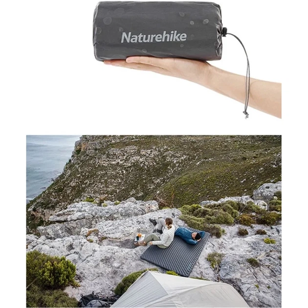 Коврик надувной Naturehike CNH22DZ018 196х64х7cm Green - изображение 6