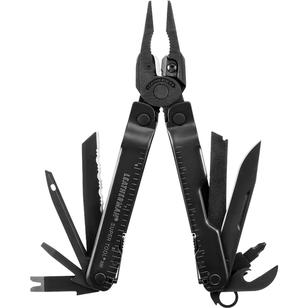 Мультитул Leatherman Super Tool 300М BLACK. Чехол MOLLE - Фото 1 Мультитул Leatherman Super Tool 300М BLACK. Чехол MOLLE - изображение 1