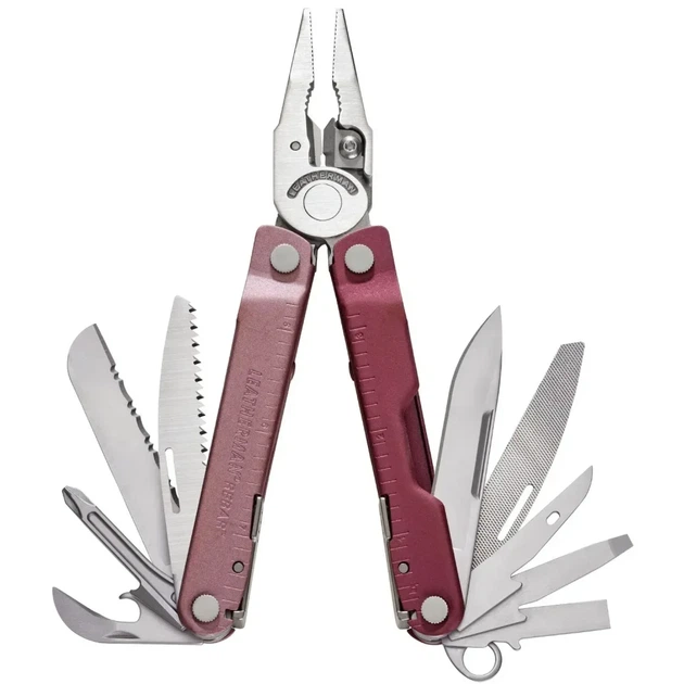 Мультитул Leatherman 833317 Rebar Heathered Cranberry - Фото 1 Мультитул Leatherman 833317 Rebar Heathered Cranberry - изображение 1