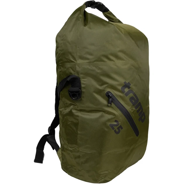 Герморюкзак Tramp PVC Diamond 40 Olive - Фото 2 Герморюкзак Tramp PVC Diamond 40 Olive - изображение 2