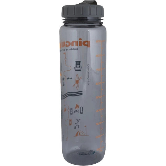 Фляга Pinguin Tritan Slim Bottle 2020 BPA-free 1L Grey - зображення 2