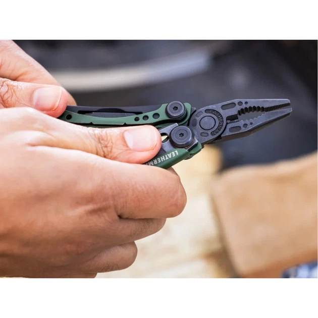 Мультитул Leatherman 833139 Skeletool CX OD Green - зображення 8