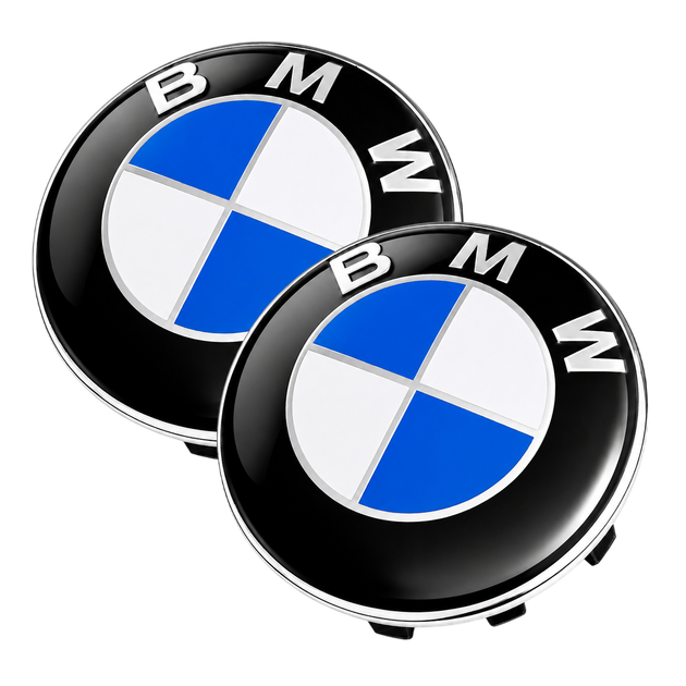 Комплект автомобильных колпаков (заглушек) на литые диски BMW Original 686109201/685083401/685714901/10338410 56/56 мм 2 шт - Фото 1 Комплект автомобильных колпаков (заглушек) на литые диски BMW Original 686109201/685083401/685714901/10338410 56/56 мм 2 шт - изображение 1