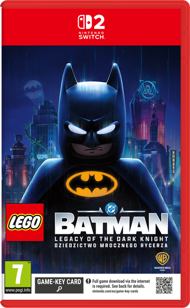 Gra Nintendo Switch 2 LEGO Batman: Legacy of the Dark Knight (Dziedzictwo Mrocznego Rycerza) (Game-Key Card) (5051895419724) - Zdjęcie 1 Gra Nintendo Switch 2 LEGO Batman: Legacy of the Dark Knight (Dziedzictwo Mrocznego Rycerza) (Game-Key Card) (5051895419724) - obraz 1