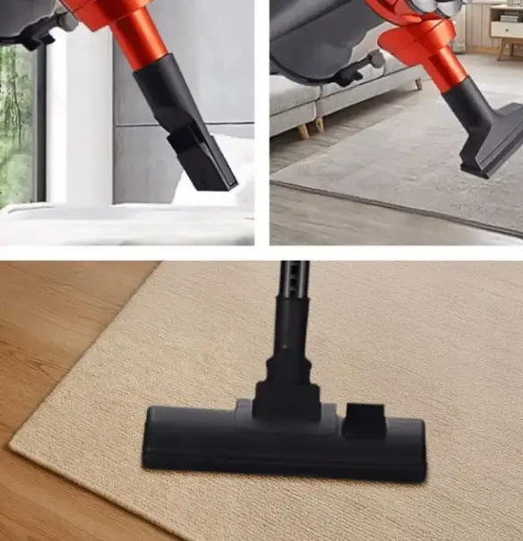 Вертикальний акумуляторний пилосос Krumad 600 Вт, пилосос 5в1 - зображення 2