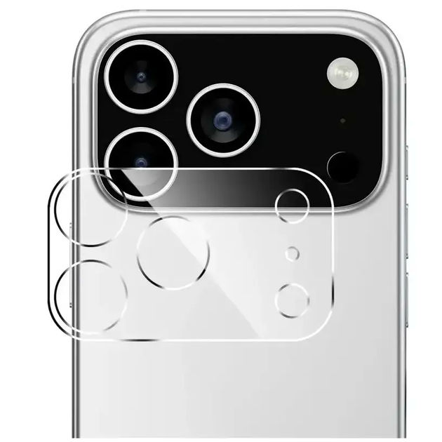 Защитное стекло Camera Glass для iPhone 17 Pro прочное стекло для защиты камеры от царапин и повреждений - Фото 1 Защитное стекло Camera Glass для iPhone 17 Pro прочное стекло для защиты камеры от царапин и повреждений - изображение 1