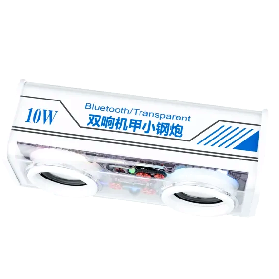 Портативная колонка 10 Вт Bluetooth с TF USB TWS для дома белый GL-4584 - изображение 7