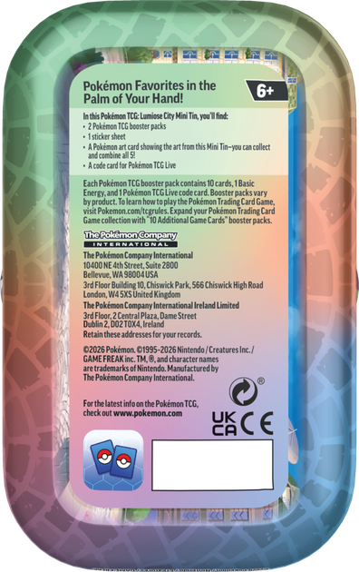 Zestaw kart Pokemon TCG: Q2 Mini Tin - A - Lumiose City Min Tin - Salamence (196214139374) - obraz 3