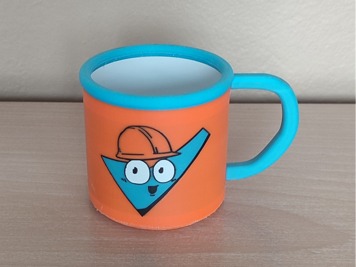 Кружка FICSIT Из Игры Satisfactory FICSIT Coffee Mug 12 См 3Д Печать - изображение 3