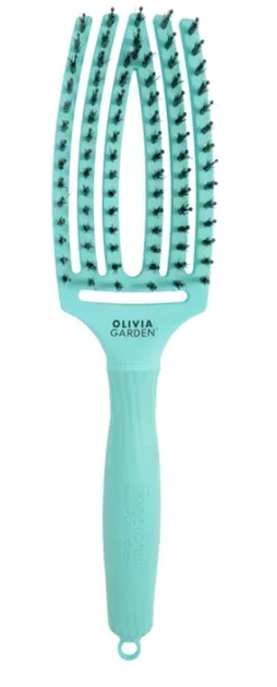 Щетка Finger Brush Care Iconic Boar & Nylon Mint M OLIVIA GARDEN - Фото 1 Щетка Finger Brush Care Iconic Boar & Nylon Mint M OLIVIA GARDEN - изображение 1