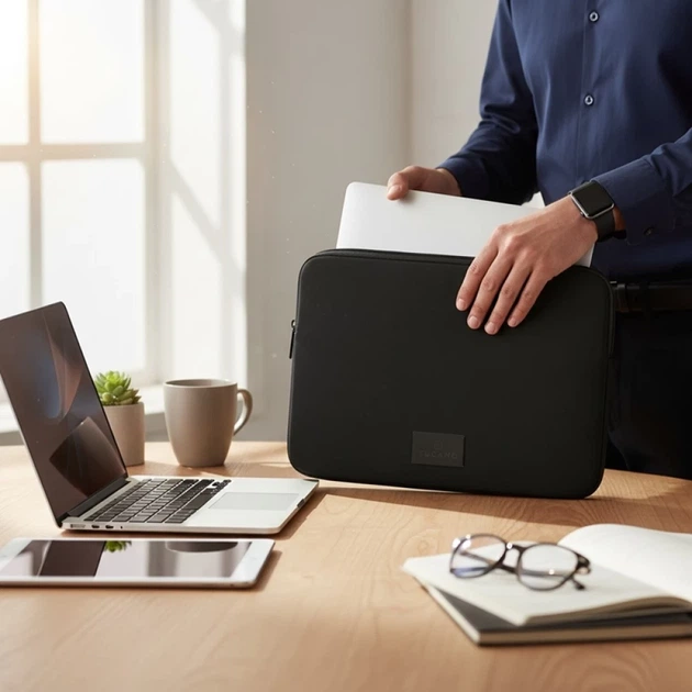 Чехол Tucano One для MacBook Neo Black (BFONEMBN13-BK) - изображение 2