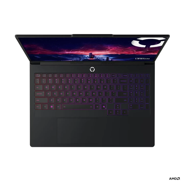 Ноутбук Lenovo Legion Pro 7 16AFR10H 16" OLED 2560x1600 240 Гц / AMD Ryzen 9 9955HX3D / NVIDIA GeForce RTX 5080 16 ГБ / RAM 32 ГБ / DDR5 / SSD 2 ТБ / Windows 11 Pro / 2.6 кг (83RU0006US) - изображение 4