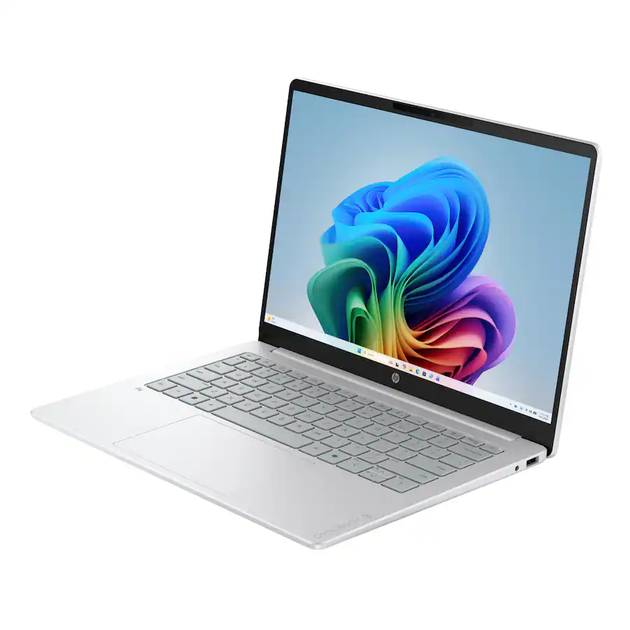 Ноутбук HP Omnibook 3 14-hz0005dx Glacier Silver 14" IPS 1920x1200 60 Гц / Qualcomm Snapdragon X1-26-100 / Qualcomm Adreno / RAM 16 ГБ / LPDDR5x / SSD 512 ГБ / Windows 11 Home / 1.35 кг (D0VR2UA) - изображение 2