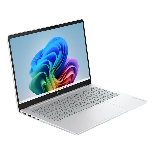 Ноутбук HP Omnibook 3 14-hz0005dx Glacier Silver 14" IPS 1920x1200 60 Гц / Qualcomm Snapdragon X1-26-100 / Qualcomm Adreno / RAM 16 ГБ / LPDDR5x / SSD 512 ГБ / Windows 11 Home / 1.35 кг (D0VR2UA) - изображение 3