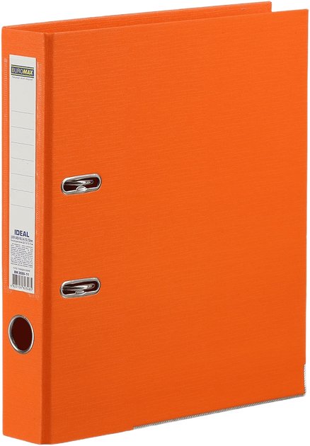 Папка-регистратор Buromax A4 Ideal 50 мм Двусторонняя Оранжевая (BM.3020-11с) - Фото 1 Папка-регистратор Buromax A4 Ideal 50 мм Двусторонняя Оранжевая (BM.3020-11с) - изображение 1