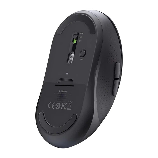 Беспроводная мышь Baseus F02 Black (B01055505111-01) - Фото 2 Беспроводная мышь Baseus F02 Black (B01055505111-01) - изображение 2