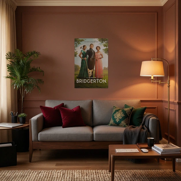 Постер Бриджертоны, Bridgerton, сериал, A3 42×28 см (id6710) - изображение 2