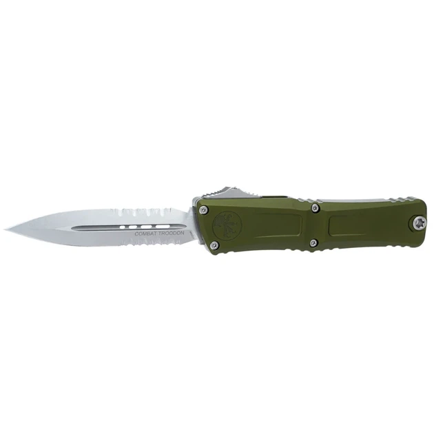 Нож Microtech Combat Troodon D/E Gen III Stonewash Od Green - Фото 1 Нож Microtech Combat Troodon D/E Gen III Stonewash Od Green - изображение 1
