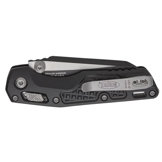 Нож Microtech MSI Ram-lok Mini Black Standard Frag Aluminium Black - изображение 4