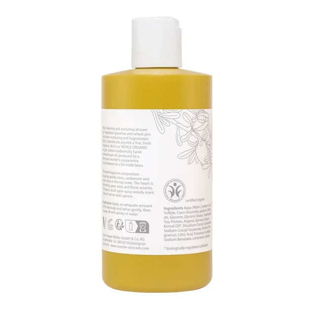 Гель для душу Organic 300 мл Muehle - Фото 2 Гель для душу Organic 300 мл Muehle - изображение 2