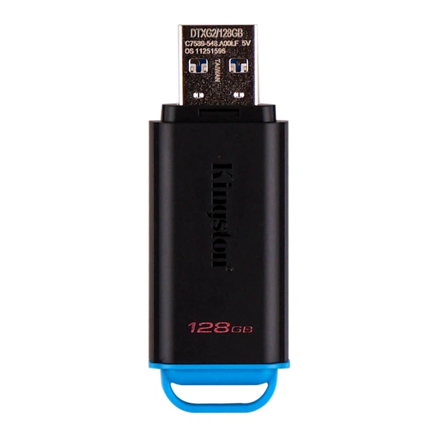 Флешка ЮСБ King DT Exodia G2 128GB USB Flash Drive 3.2 пам'ять 128 Гб Black/Blue - зображення 4