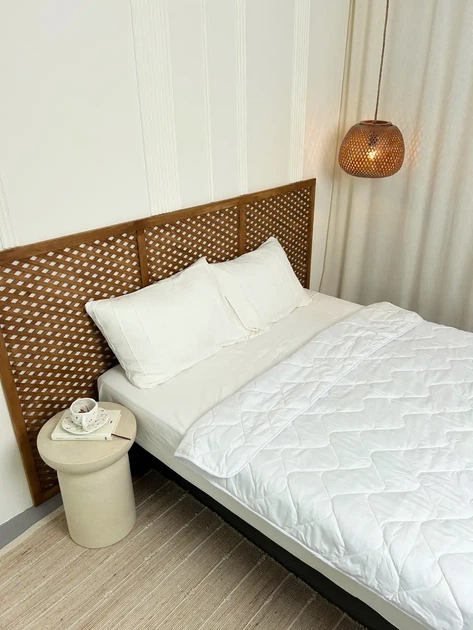 Літня ковдра ODA полуторна 155х210см 150 г/м² білий (AP416) - Фото 1 Літня ковдра ODA полуторна 155х210см 150 г/м² білий (AP416) - зображення 1